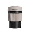 Термостакан-непроливайка KissKissFish Rainbow Vacuum Coffee Tumbler Mini (чёрный, серый)