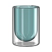 Стакан Levitate Water Glass (зелёный)