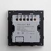 Умный выключатель проводная версия 2 клавиши серый Yeelight Pro 2 gang smart switch (N L wire version) Серия S21