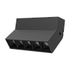 Умный трековый светильник 32° 15Вт 5 точек гриль складной Yeelight Pro Recessed Magnetic Folding Spotlight-5 spots-Black Серия S21+