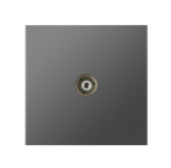 Розетка для телевизора YLP-Hake Standard Edition-TV Socket Серый